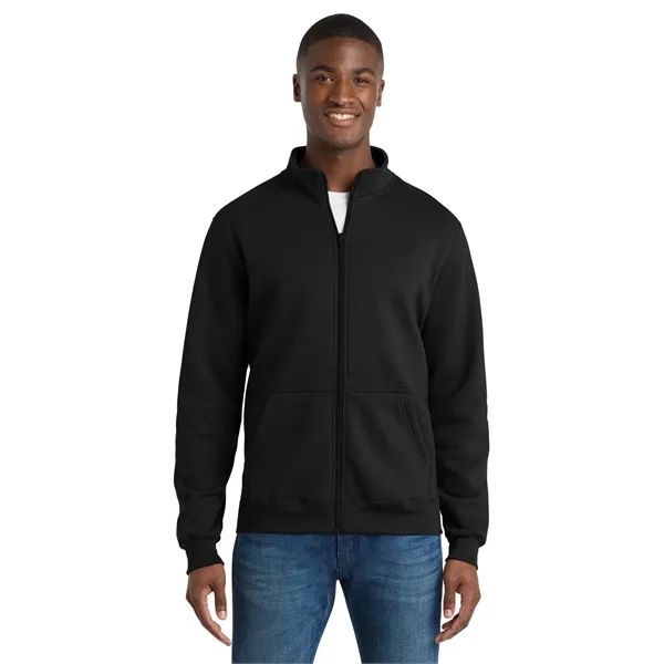 Port & Co Core Fleece Cadet Full-Zip Sweatshirt