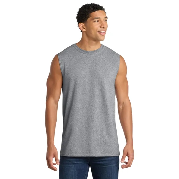 Custom Port & Co Core Cotton Sleeveless Tee.