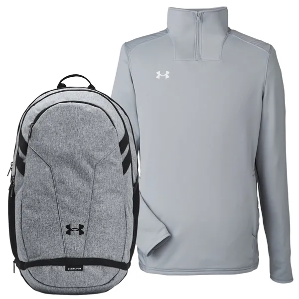 Under Armour® Men's Quarter-Zip & Laptop Backpack Gift Set