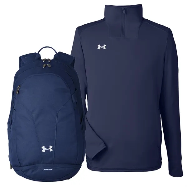 Under Armour® Men's Quarter-Zip & Laptop Backpack Gift Set