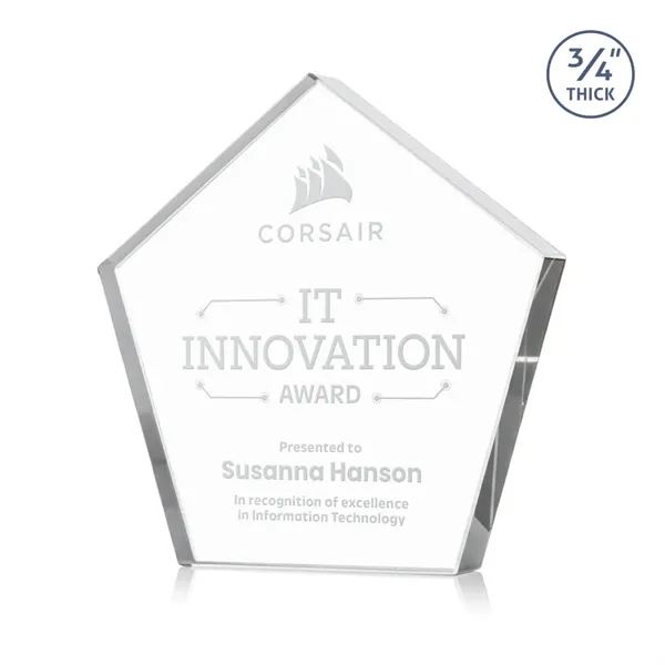 Belmar Pentagon Award - Clear