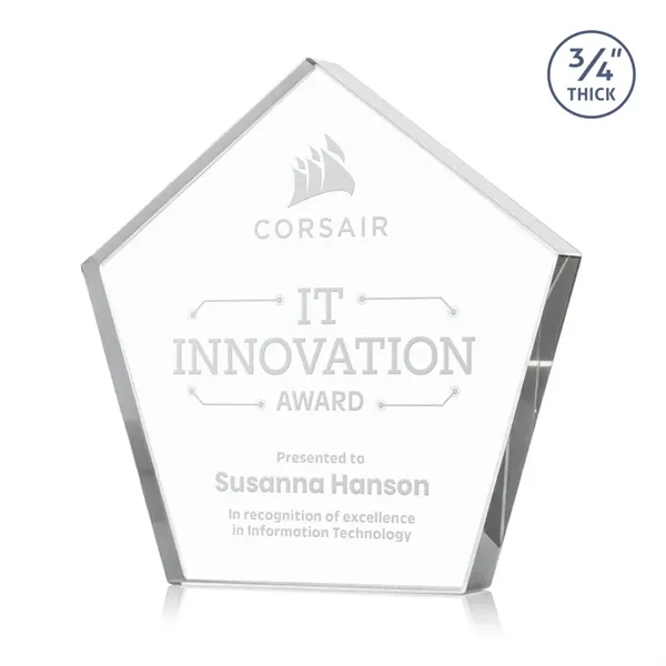 Belmar Pentagon Award - Clear