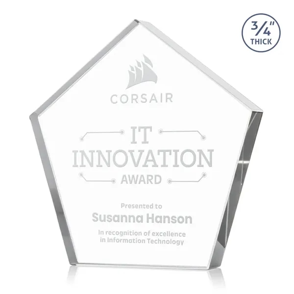 Belmar Pentagon Award - Clear
