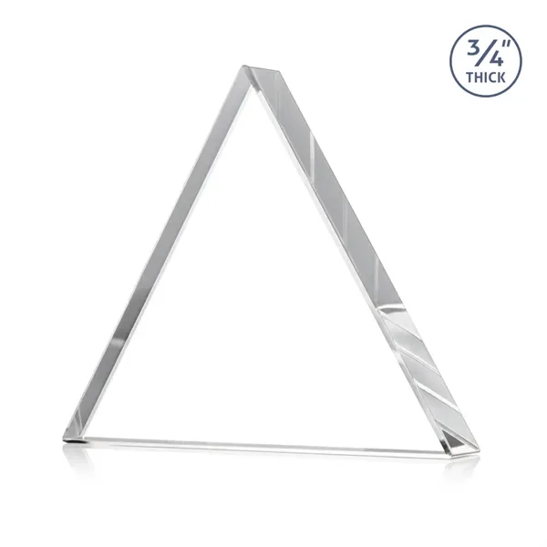 Adler Triangle VividPrint™ Award - Clear
