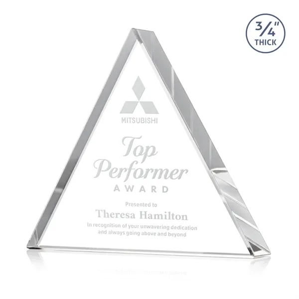 Adler Triangle Award - Clear