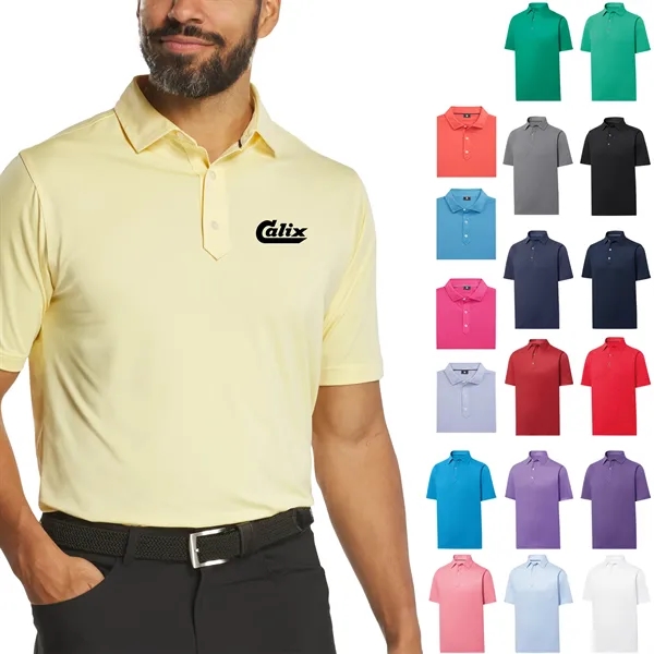 Foot Joy Solid Lisle Set On Placket Polo - Foot Joy Solid Lisle Set On Placket Polo - Image 0 of 0