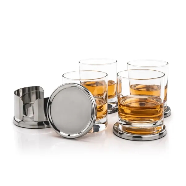 Baldoni Coasters & Chelsea On-the-Rocks Set