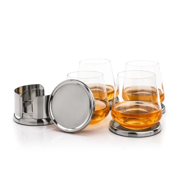 Baldoni Coasters & Breckland On-the-Rocks Set