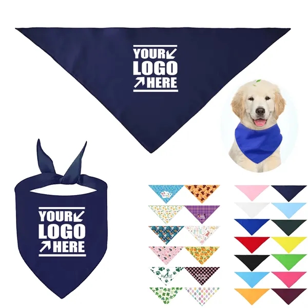 Personalized Durable Triangle Handkerchief for Pet - Personalized Durable Triangle Handkerchief for Pet - Image 0 of 14