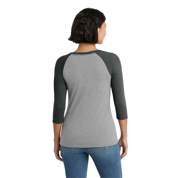 District Women's Perfect Tri 3/4-Sleeve Raglan.