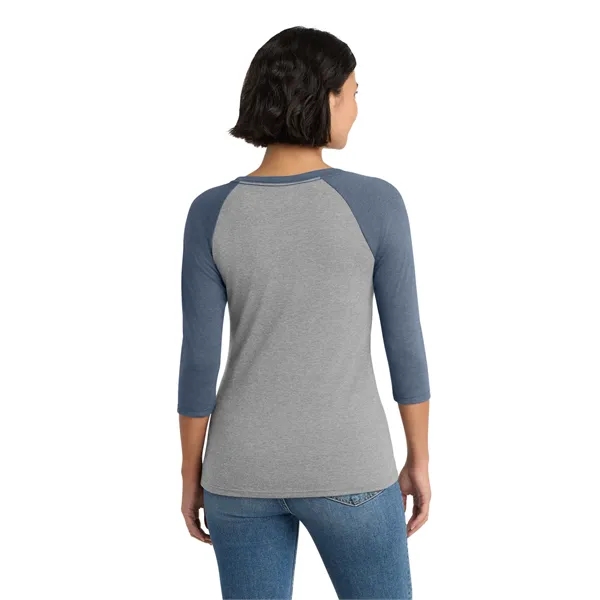 District Women's Perfect Tri 3/4-Sleeve Raglan.