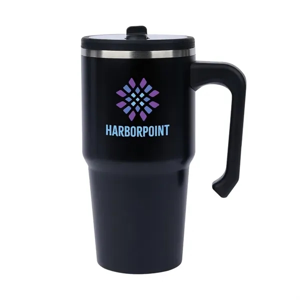 Custom Nolan 20 oz. Double Wall Steel Vacuum Travel Mug