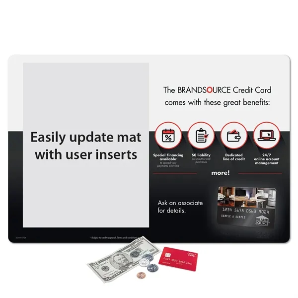 Frame-It Flex® DuraTec® Window Counter Mat-12"x18"x1/16"