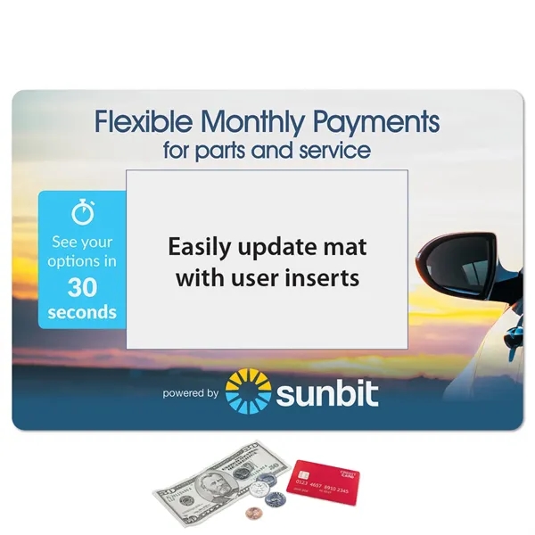 Frame-It Flex® Peel&Place® Ultra Thin Window Counter Mat