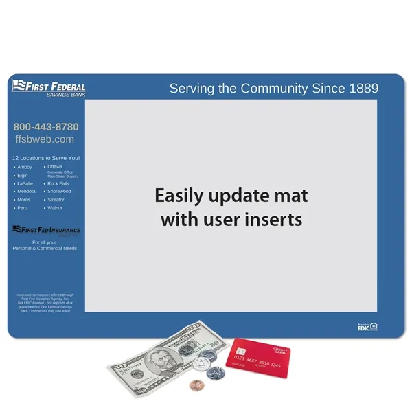 Frame-It Flex® Barely There™ Ultra Thin Window Counter Mat