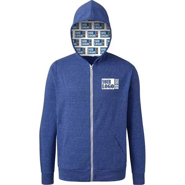 Themed Adult Zip Front Hoodie - Themed Adult Zip Front Hoodie - Image 1 of 5