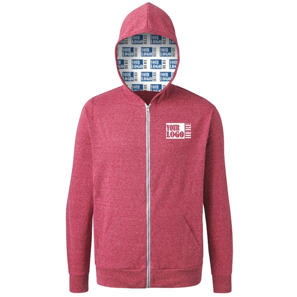 Themed Adult Zip Front Hoodie - Themed Adult Zip Front Hoodie - Image 3 of 5