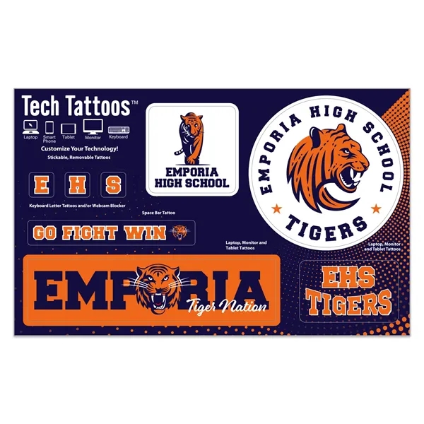 Tech Tattoo - 5" x 8"