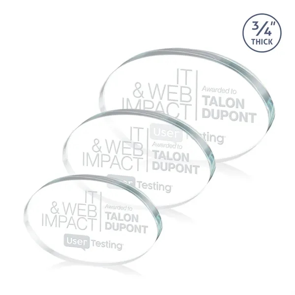 Baldus Oval Award - Clear