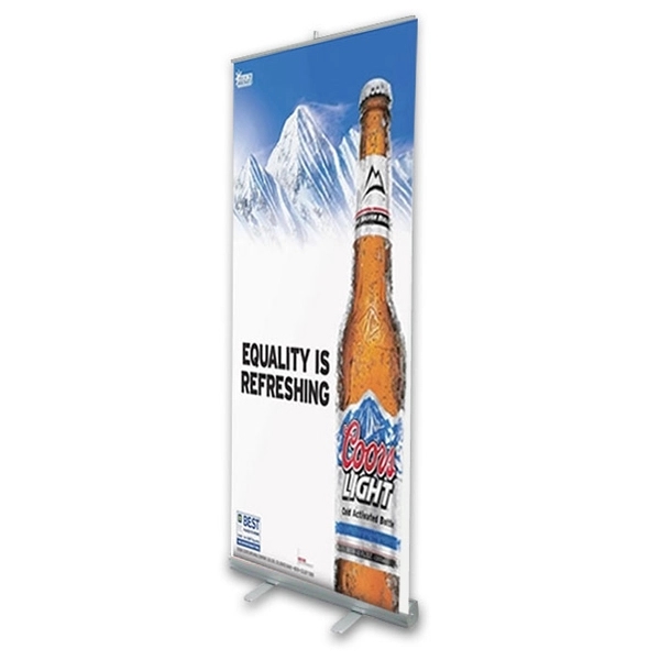 33in x 79in Pop/Roll Up Retractable Banner/Stand Full Color - 33in x 79in Pop/Roll Up Retractable Banner/Stand Full Color - Image 0 of 0