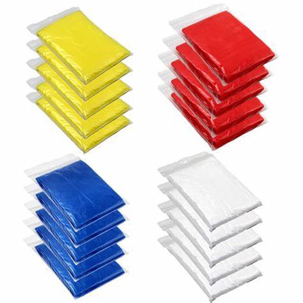 Disposable Rain Poncho - Disposable Rain Poncho - Image 1 of 2