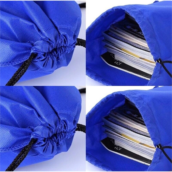80GSM Non-Woven Drawstring Cinch Backpack - 80GSM Non-Woven Drawstring Cinch Backpack - Image 1 of 2