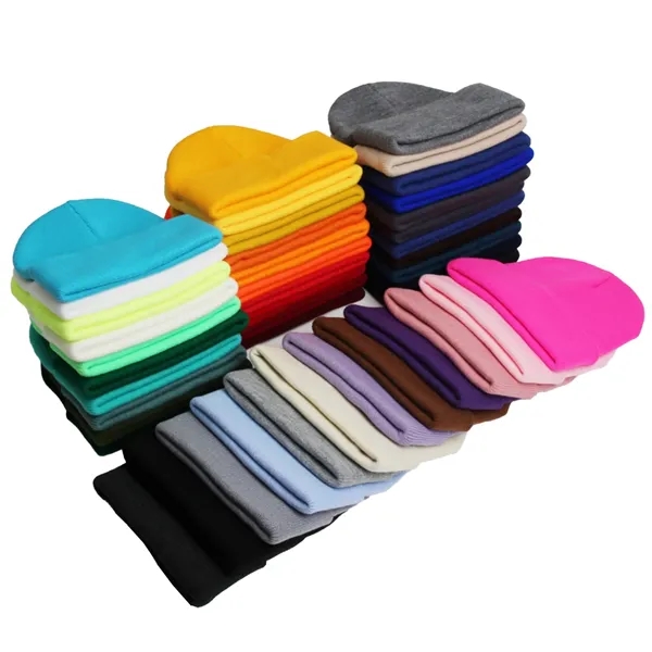 Value Knitted Stripe Beanie