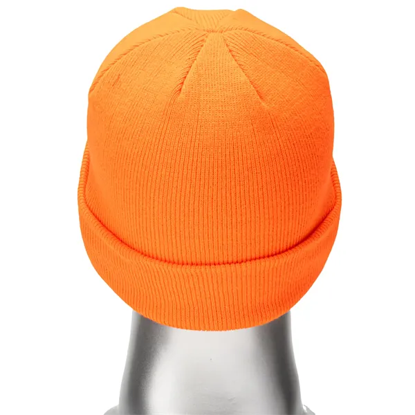 100% Acrylic Cuffed Knitted Beanie With Custom Logo