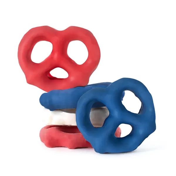 America 250- Gable Box- Red, White and Blue Mini Pretzels