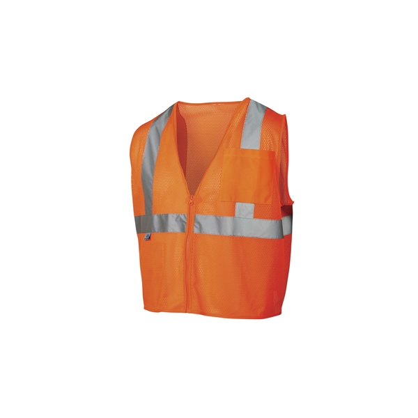 Pyramex Hi-Vis Class 2 Vest - Pyramex Hi-Vis Class 2 Vest - Image 3 of 4