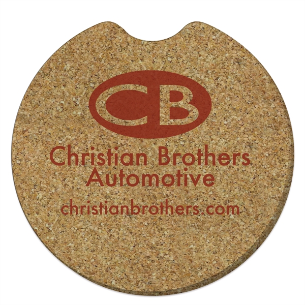 Round Cork Car Coaster - 2 1/2" dia. - Round Cork Car Coaster - 2 1/2" dia. - Image 0 of 0