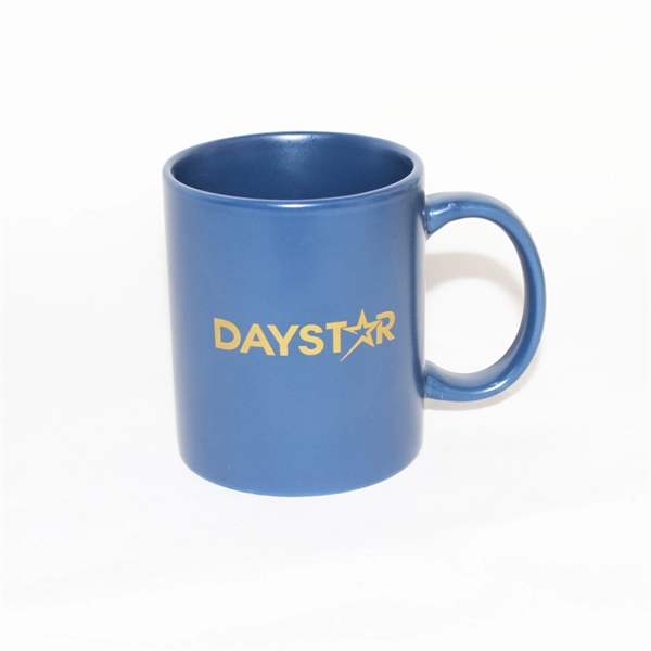 11 oz. Custom Economy Stoneware Mug With D-handle - 11 oz. Custom Economy Stoneware Mug With D-handle - Image 1 of 1