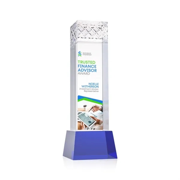 Velson VividPrint™ Award on Base - Blue