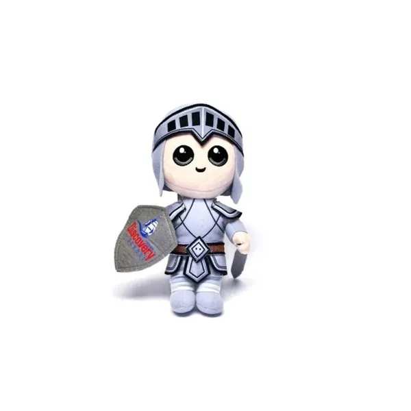 8" Knight Warrior Plush Toy Mascot