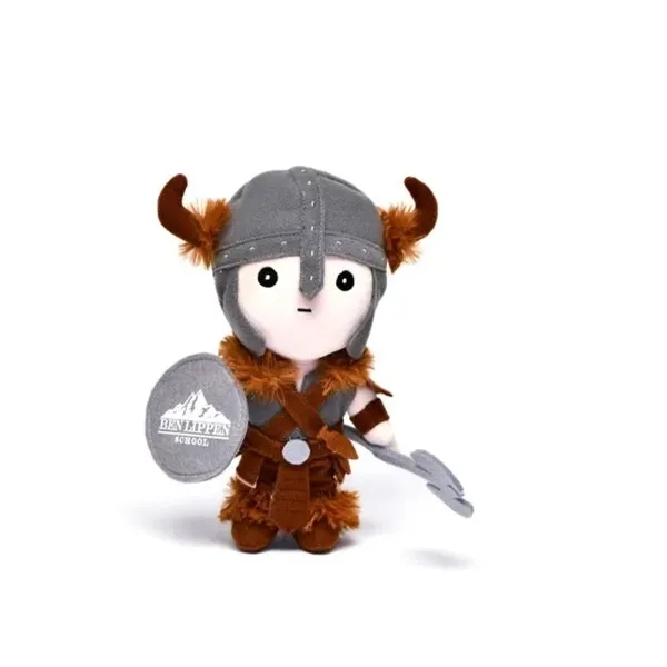 8" Viking Warrior Plush Toy Mascot