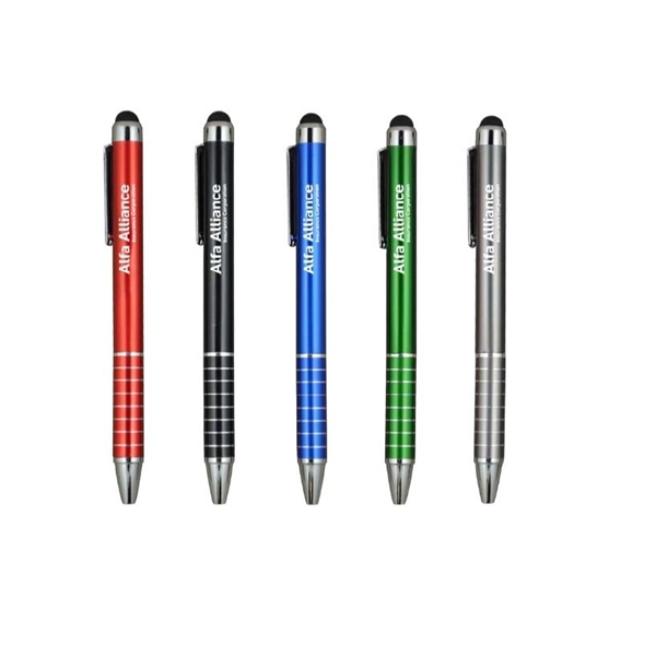 Aluminum Soft Touch Stylus Pen For Touchscreen Devices