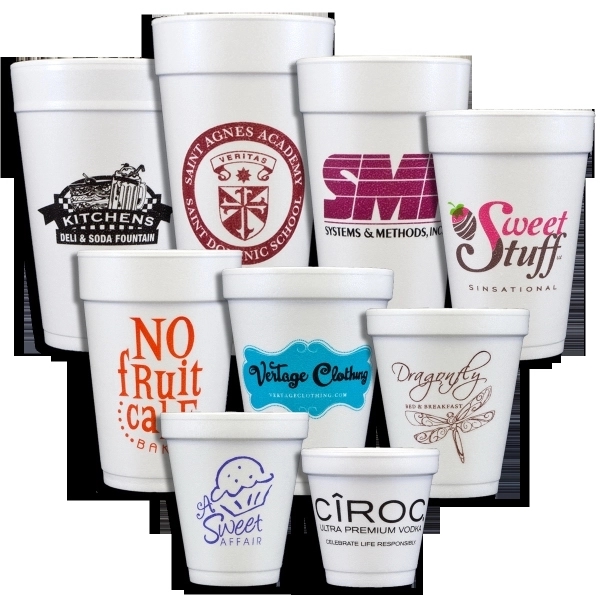 16 oz Foam Cup Multi-Color - 16 oz Foam Cup Multi-Color - Image 1 of 1