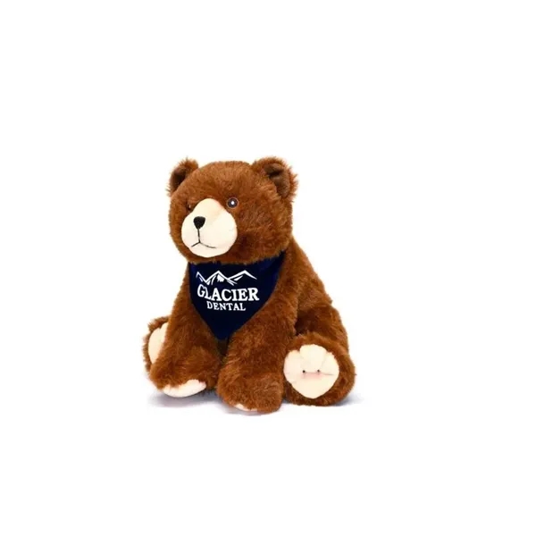 8" Grizzly Bear Plush Stuffed Animal