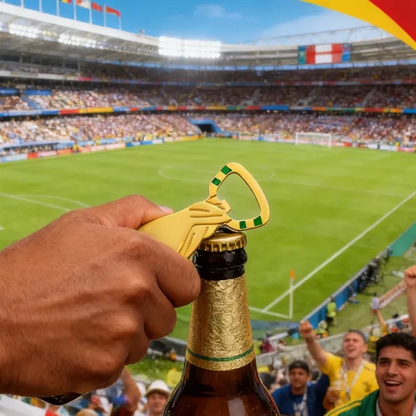 2026 World Cup Trophy Bottle Opener Keychain