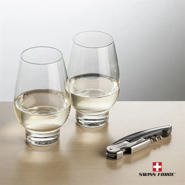 Swiss Force® Opener & Glenarden Stemless Wine