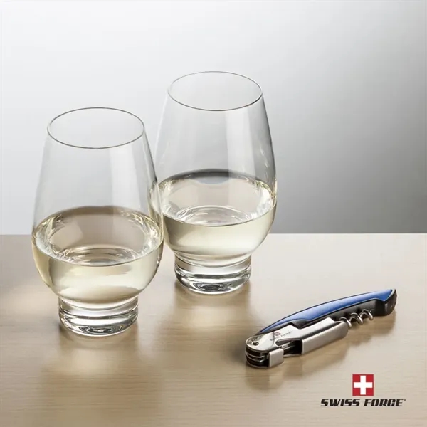 Swiss Force® Opener & Glenarden Stemless Wine