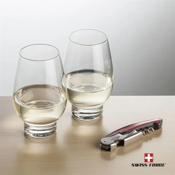 Swiss Force® Opener & Glenarden Stemless Wine