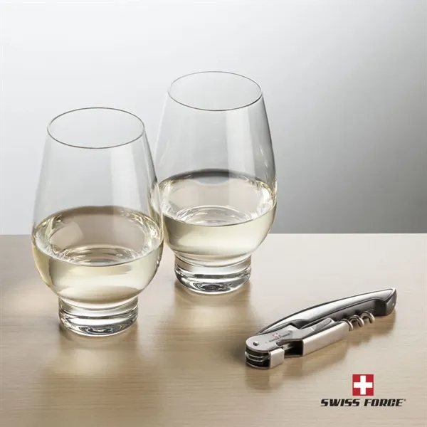 Swiss Force® Opener & Glenarden Stemless Wine