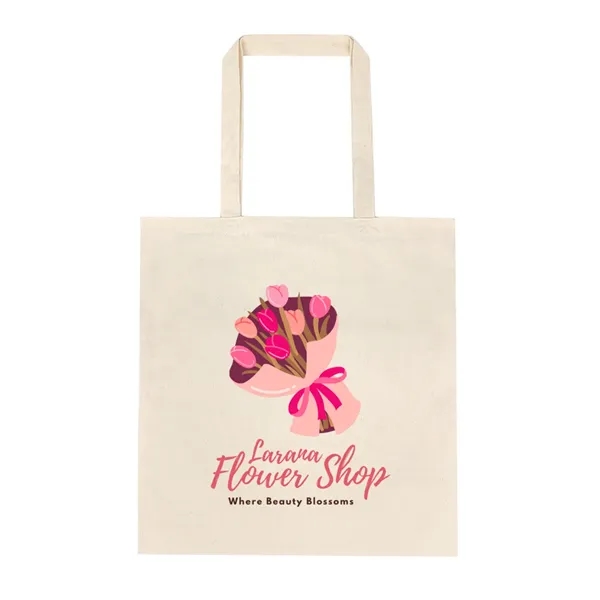 5 Oz Natural Cotton Canvas Tote