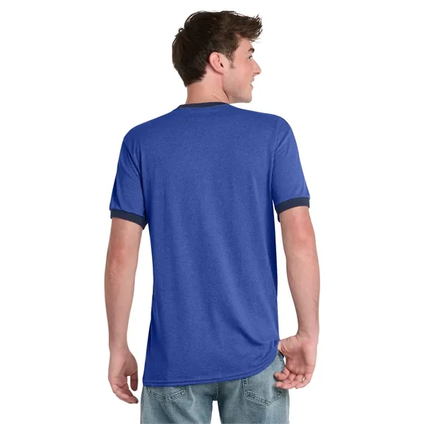 Port & Co Core Cotton Ringer Tee.