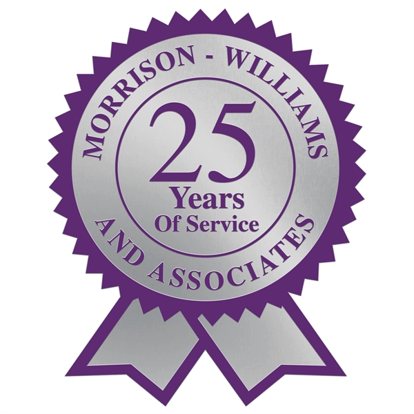 Rosette Ribbon Special Occasion Roll Label (2"x2 1/2") - Rosette Ribbon Special Occasion Roll Label (2"x2 1/2") - Image 3 of 3