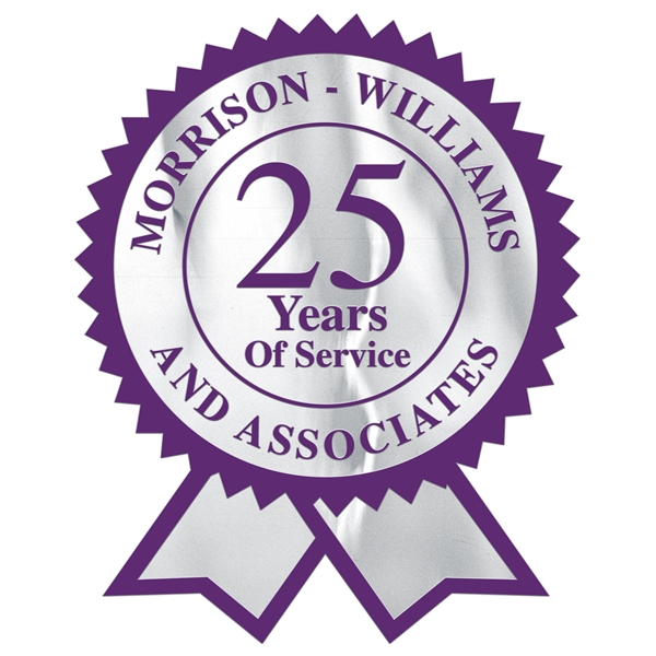 Rosette Ribbon Special Occasion Roll Label (2"x2 1/2") - Rosette Ribbon Special Occasion Roll Label (2"x2 1/2") - Image 0 of 3