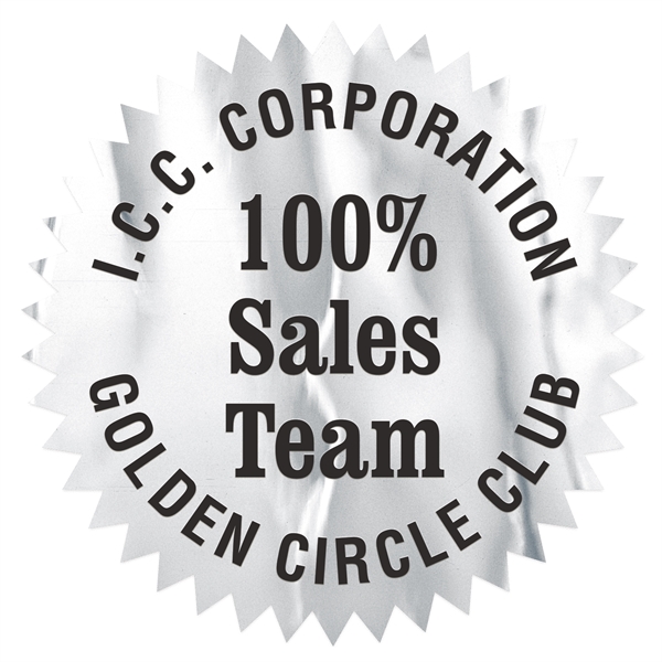 Round Special Occasion Roll Label w/ Pinked Edge - Round Special Occasion Roll Label w/ Pinked Edge - Image 2 of 9