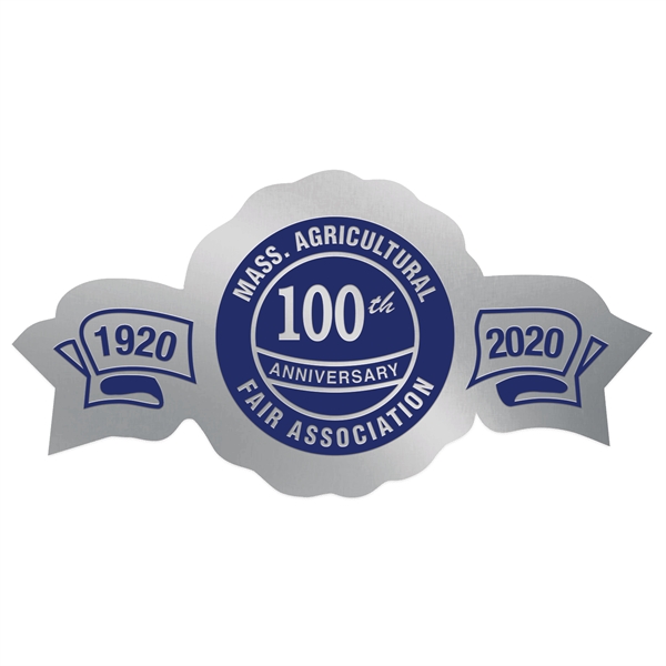 Round Special Occasion Roll Label w/ Side Banners - Round Special Occasion Roll Label w/ Side Banners - Image 1 of 7