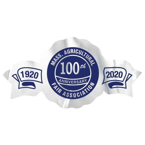 Round Special Occasion Roll Label w/ Side Banners - Round Special Occasion Roll Label w/ Side Banners - Image 0 of 7